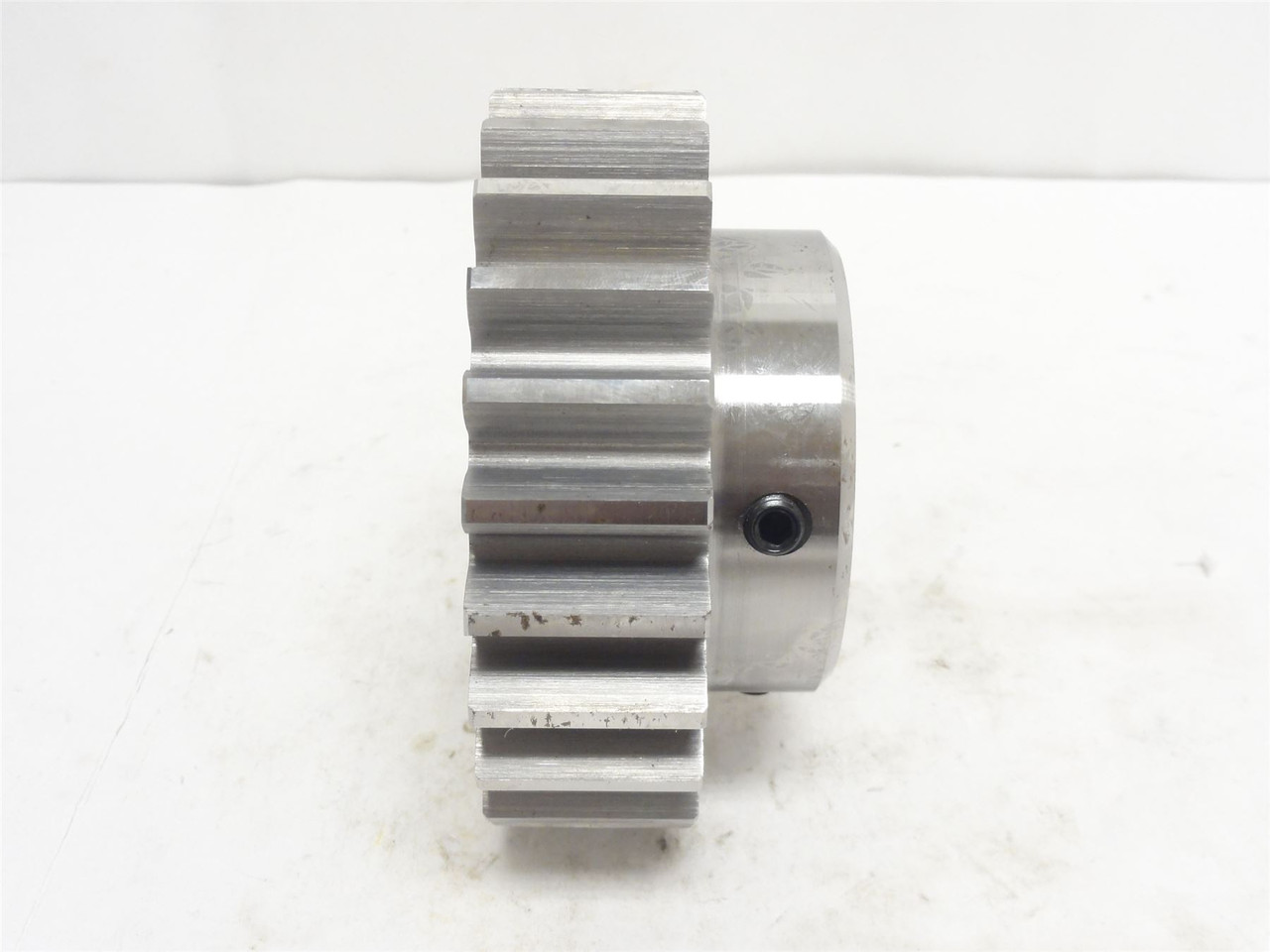 Swisslog 100264809; Steel Drive Spur Gear; 24 Tooth; 40mmID