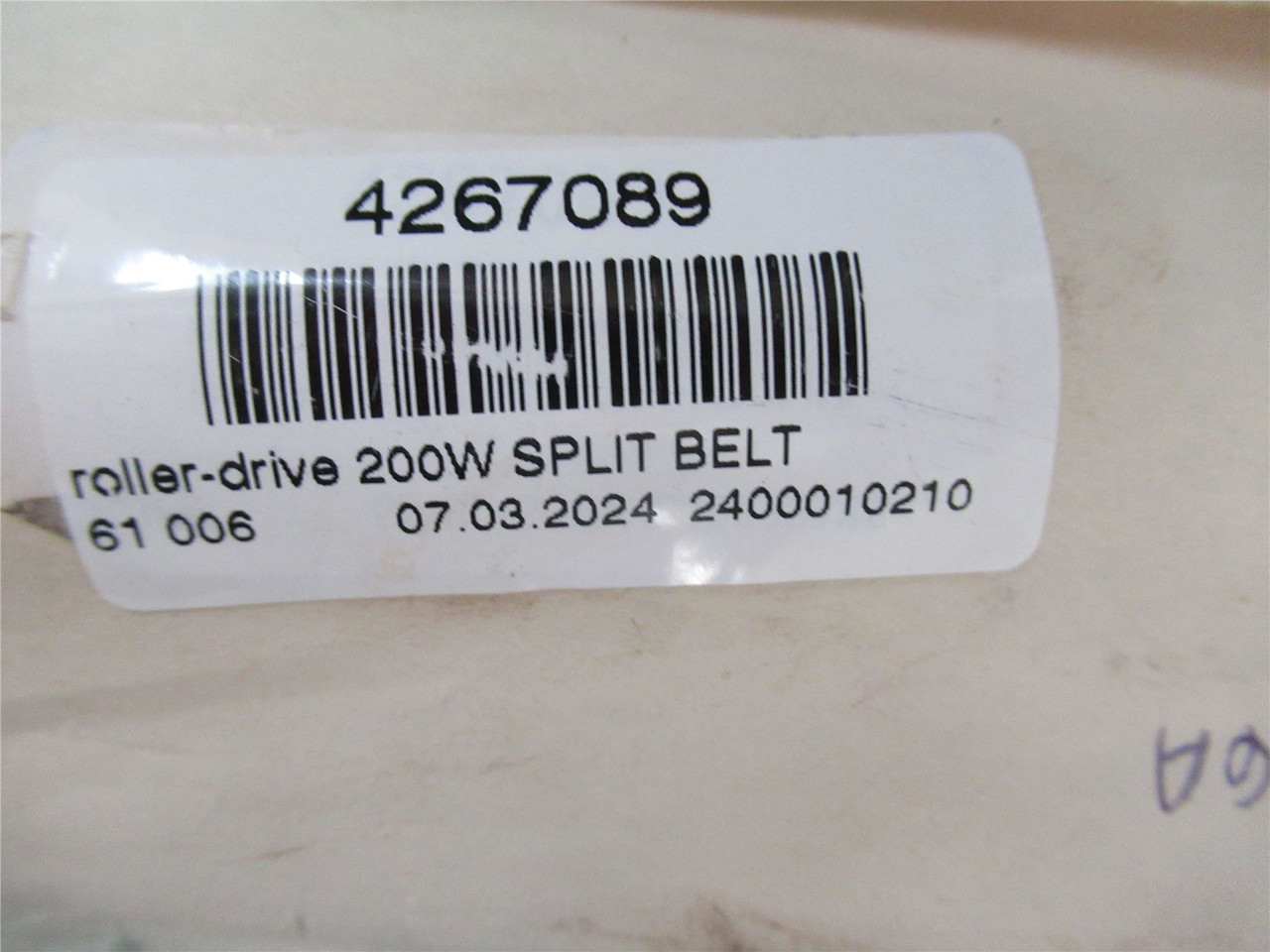 Marel 4267089; Split Belt Drive Roller 200W