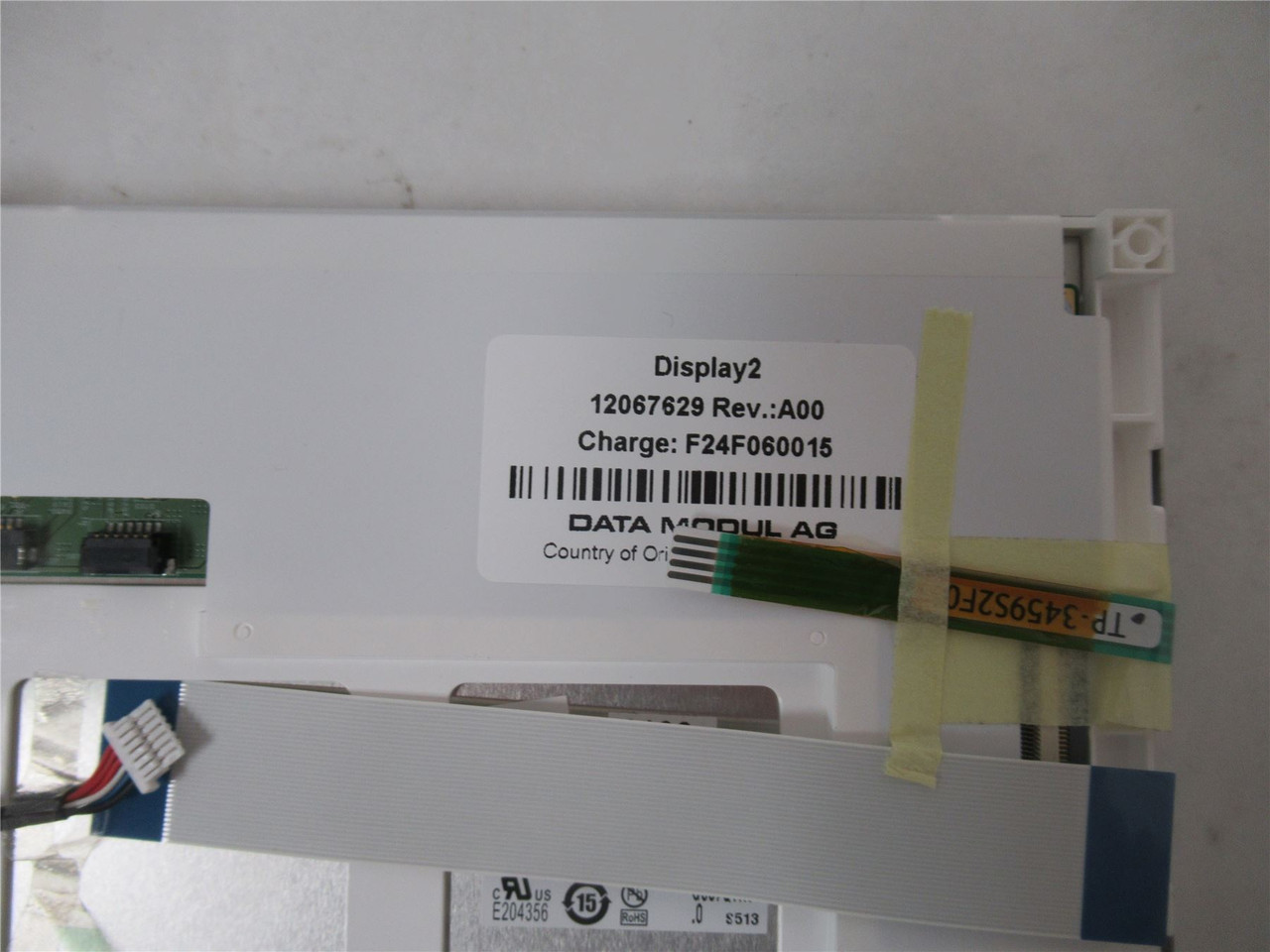 Video Jet 12067629;  Spare Ink Jet 17/50/70 LCD W/Touch