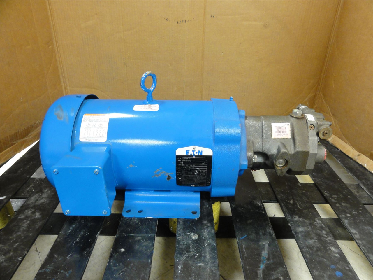 Eaton 02-466910; Hydraulic Pump W/Motor; 5HP; 230/460VAC