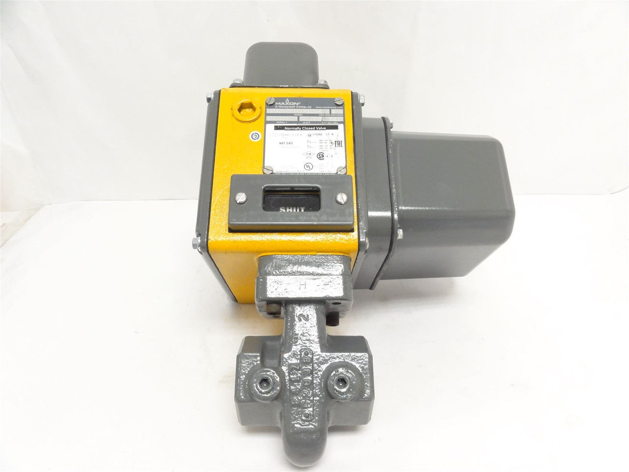 Maxon 125SMA11-AA11-BB21AO; Gas Safety Shut-Off Valve 1-1/4NPT