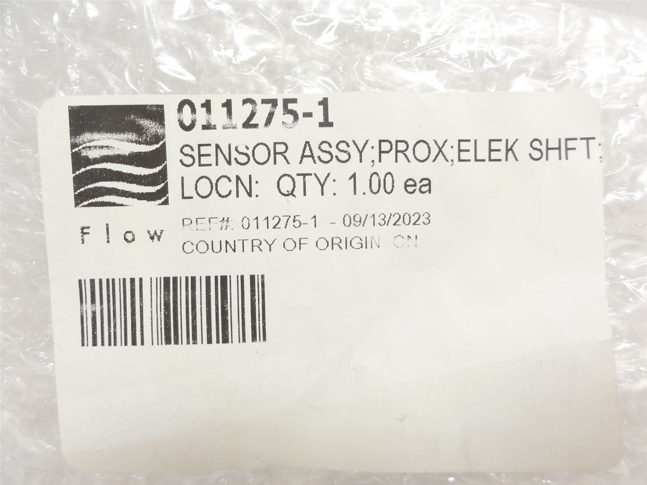 Flow 011275-1; Electronic Shift Proximity Sensor; 24V