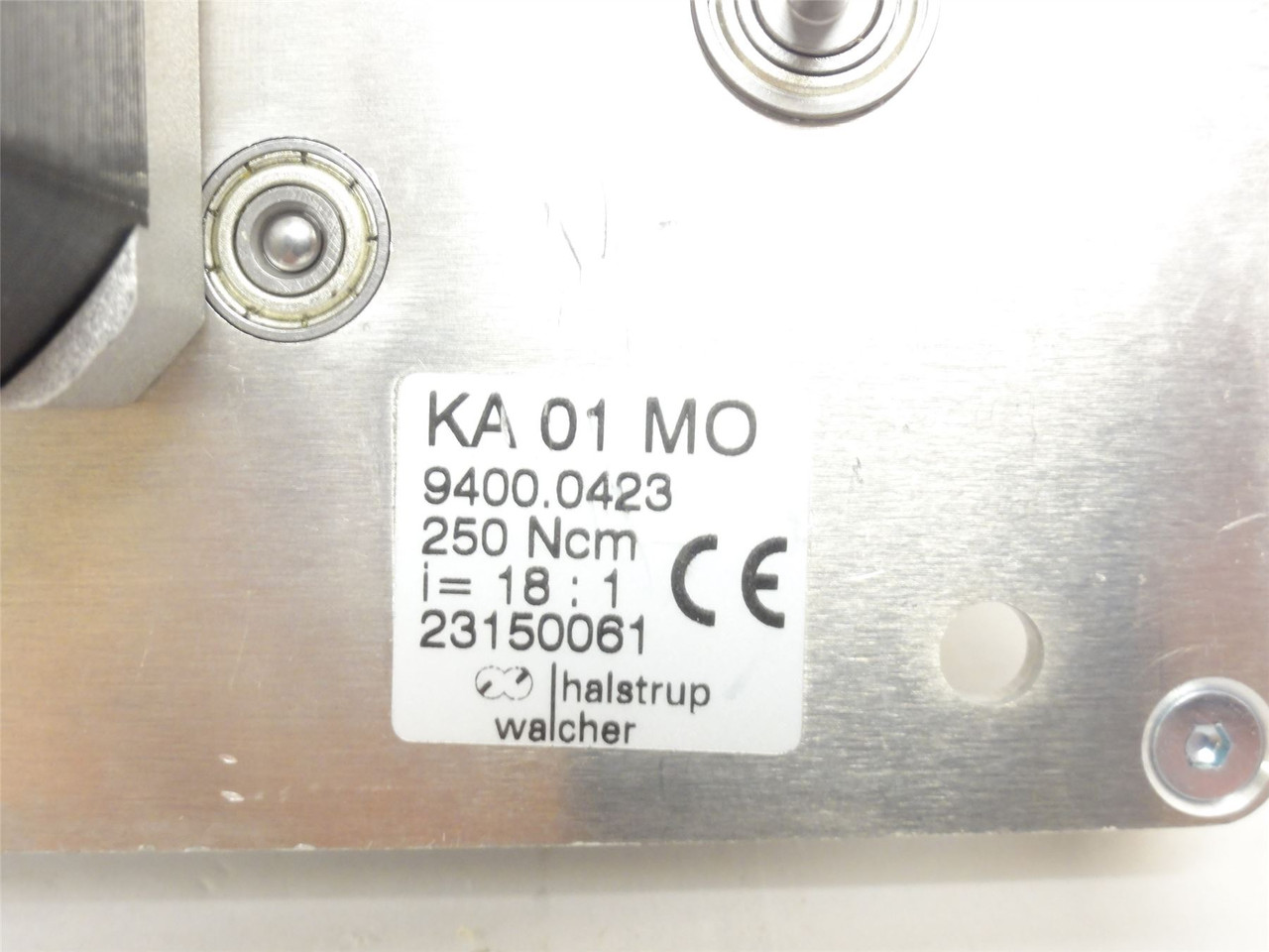Ulma 1047457; Step-Motor W/Gears Assembly KA-01-MO
