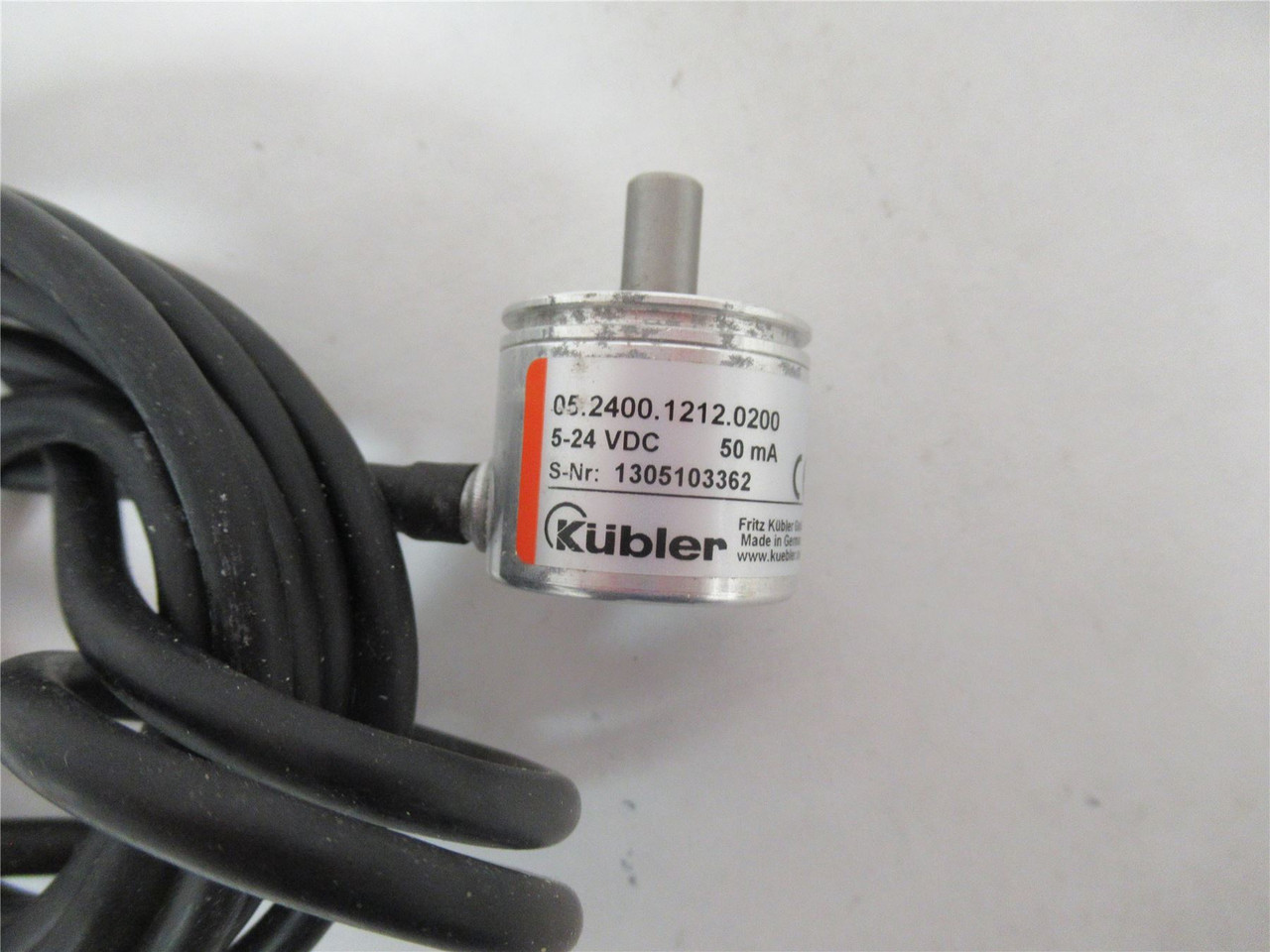 Kubler 05.2400.1212.0200; Incremental Encoder Ø24MM Flange