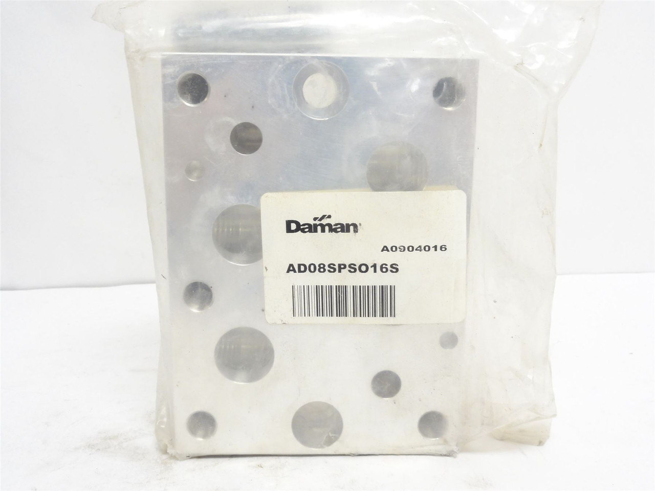Daman AD08SPSO16S; Directional Valve Sub-Plate; SAE-16 Ports