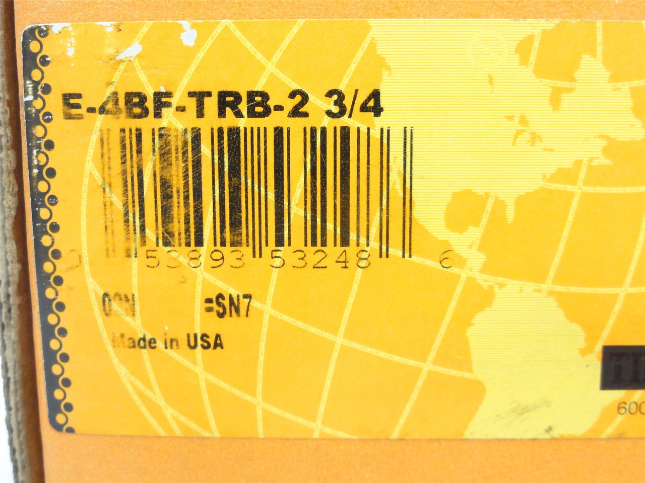 Timken E-4BF-TRB-2 3/4; Flange Roller Bearing; 2-3/4"ID
