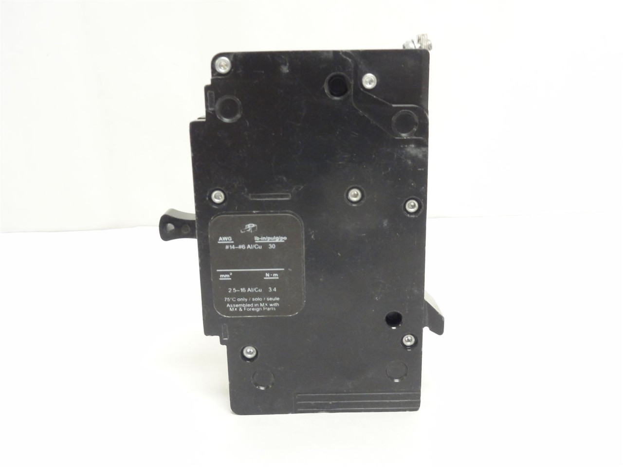 Square D EJB14030; E-Frame Circuit Breaker; 30A; 1P; 277VAC