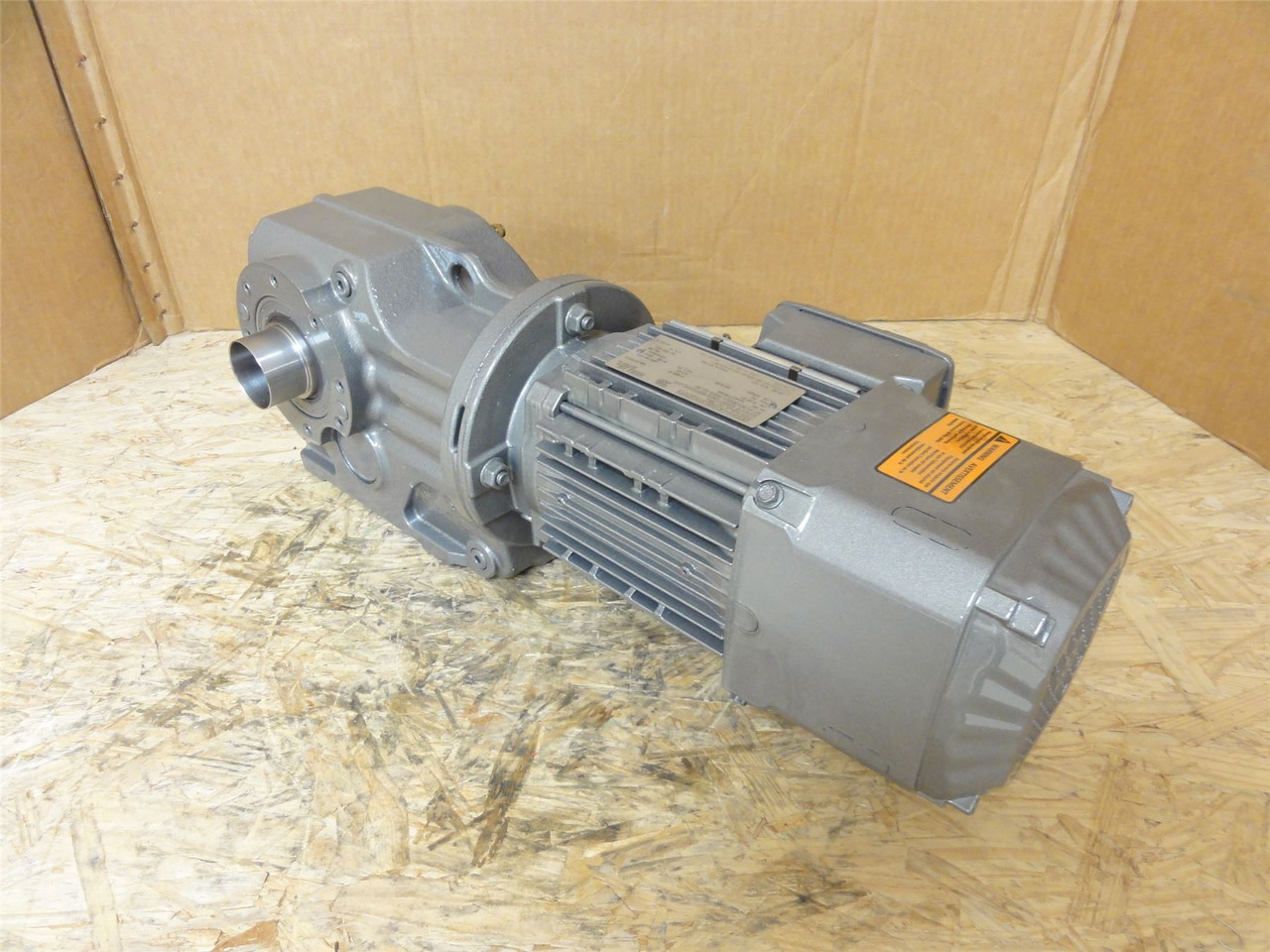 SEW KT47/TDRN71M4/BE05HR/DH; AC Gearmotor 19.58:1 Ratio; .5HP