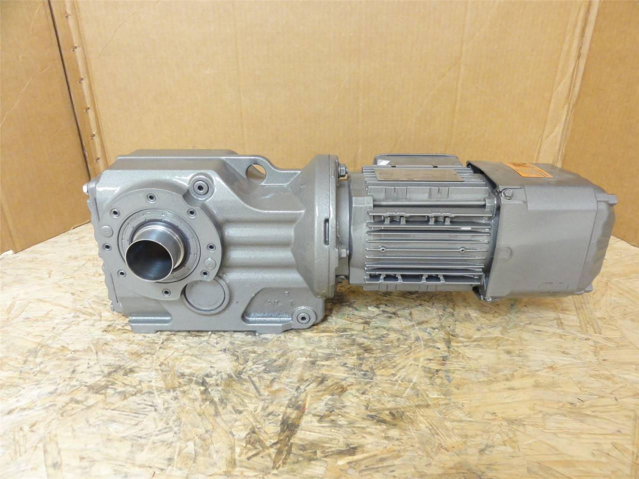 SEW KT47/TDRN71M4/BE05HR/DH; AC Gearmotor 19.58:1 Ratio; .5HP