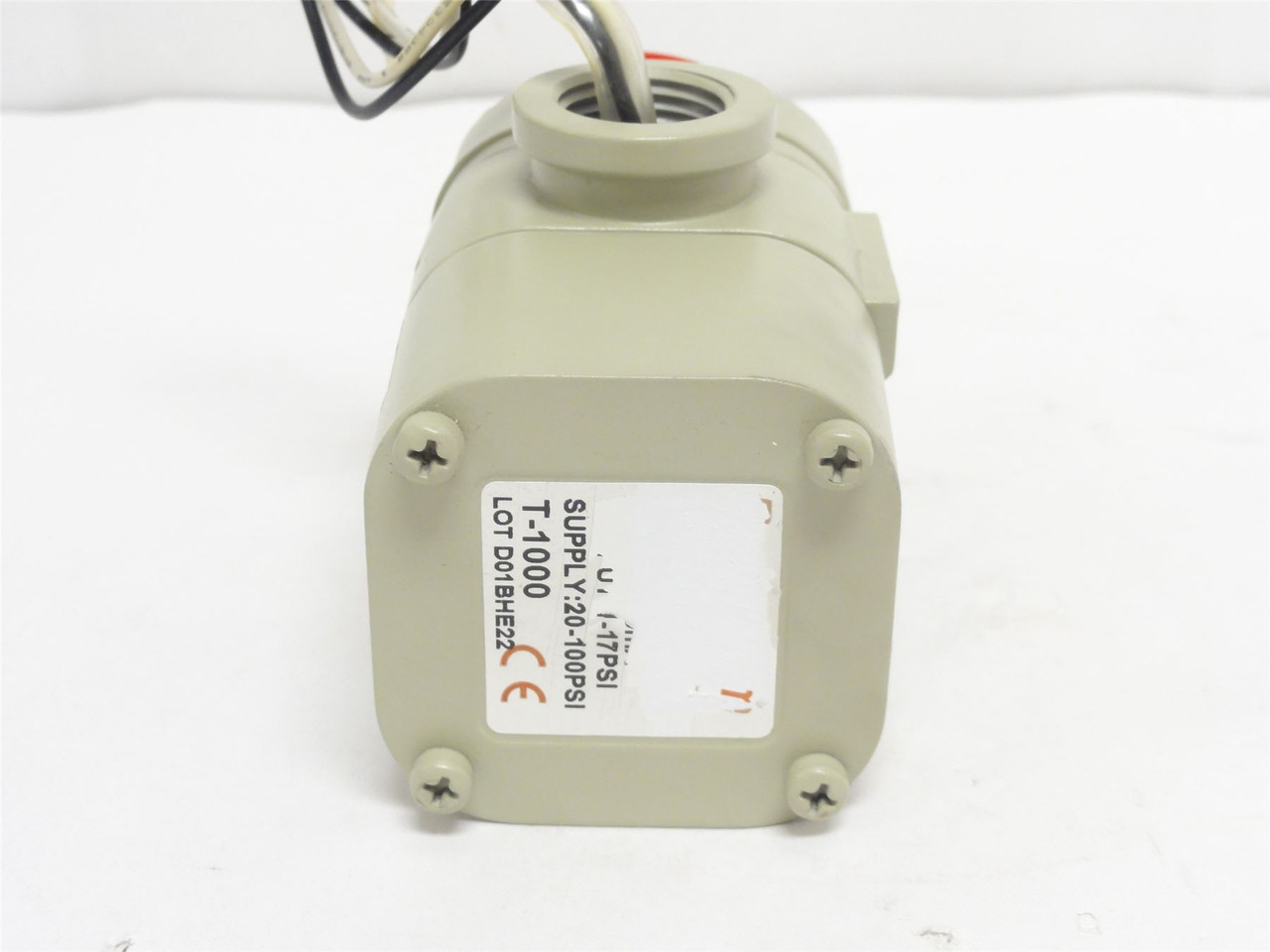 Bellofram 961-116-000; Pnuematic Transducer 1-17psi