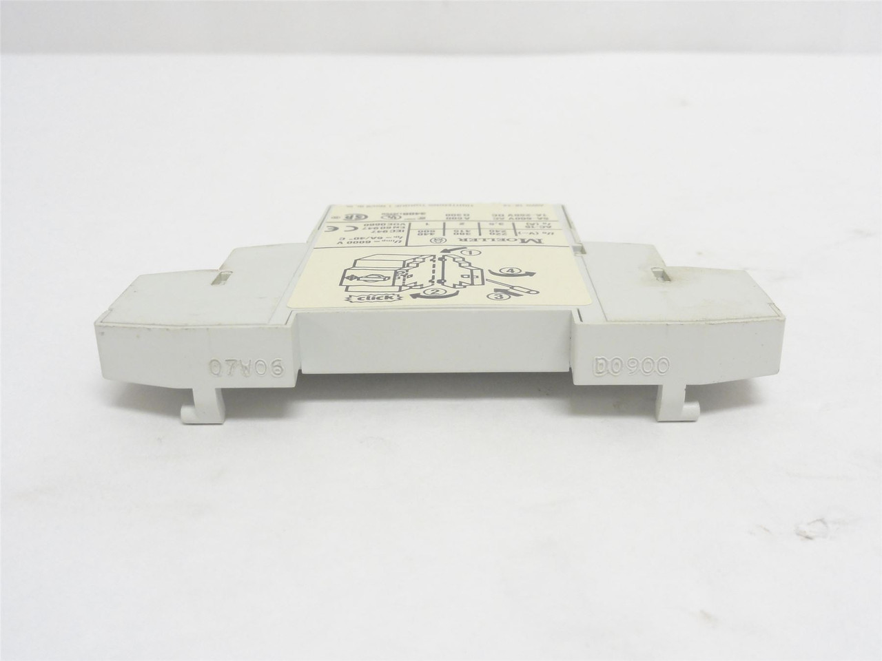 Moeller NHI11-PKZ0; Side Mount Aux-Contact Block; 5A; 600VAC