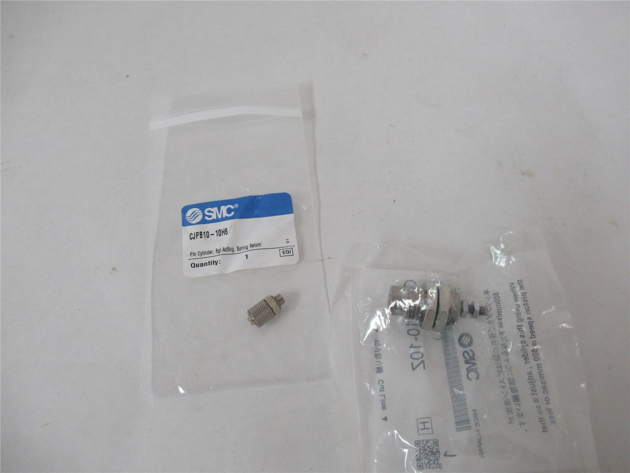 SMC CJPB10-10H6; Pin Cylinder Spring Return 10mm Bore