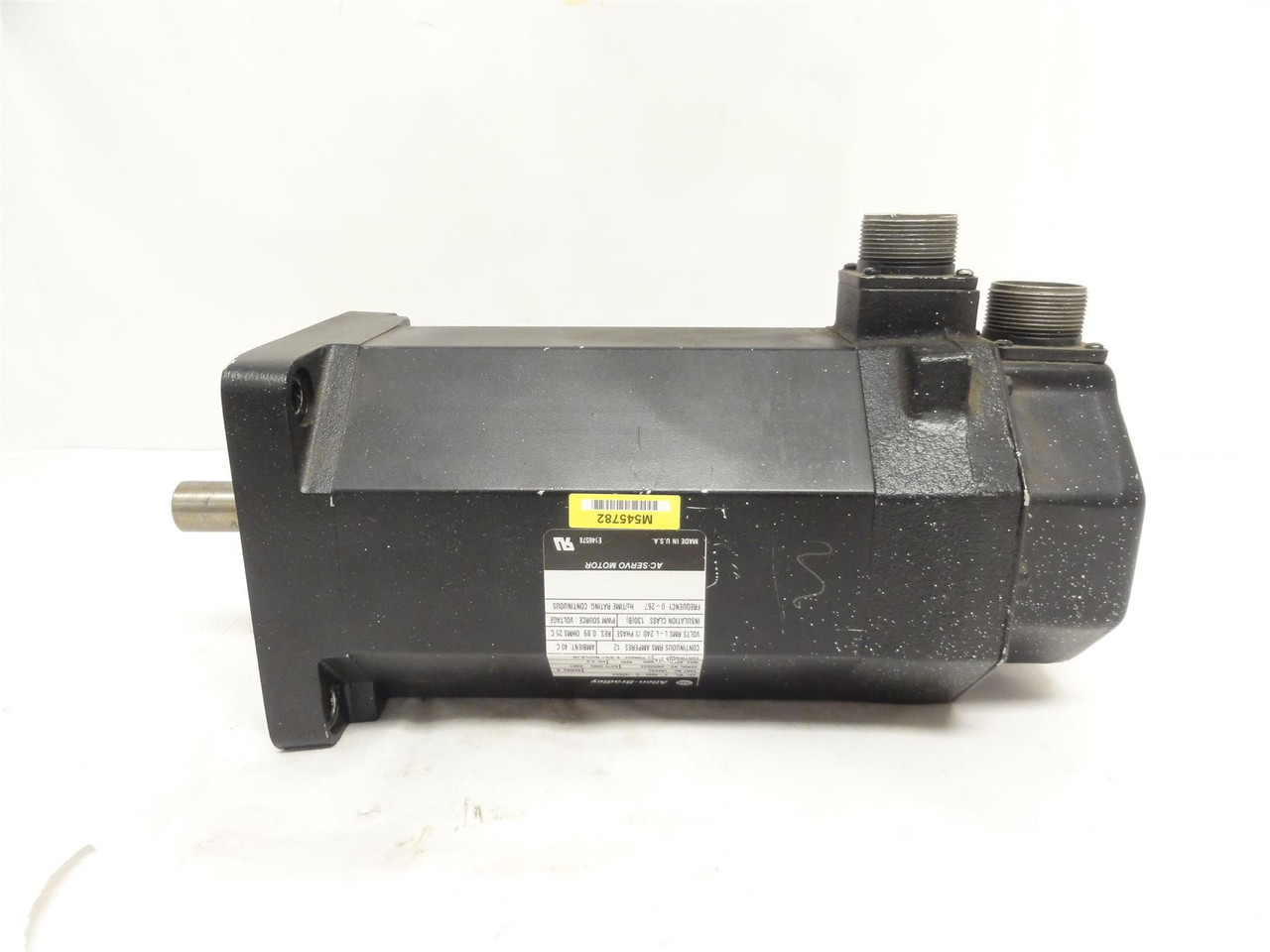 Allen-Bradley F-4050-Q-HOOAA; Servo-Motor; 2.5kW; 240VAC; 4000RPM