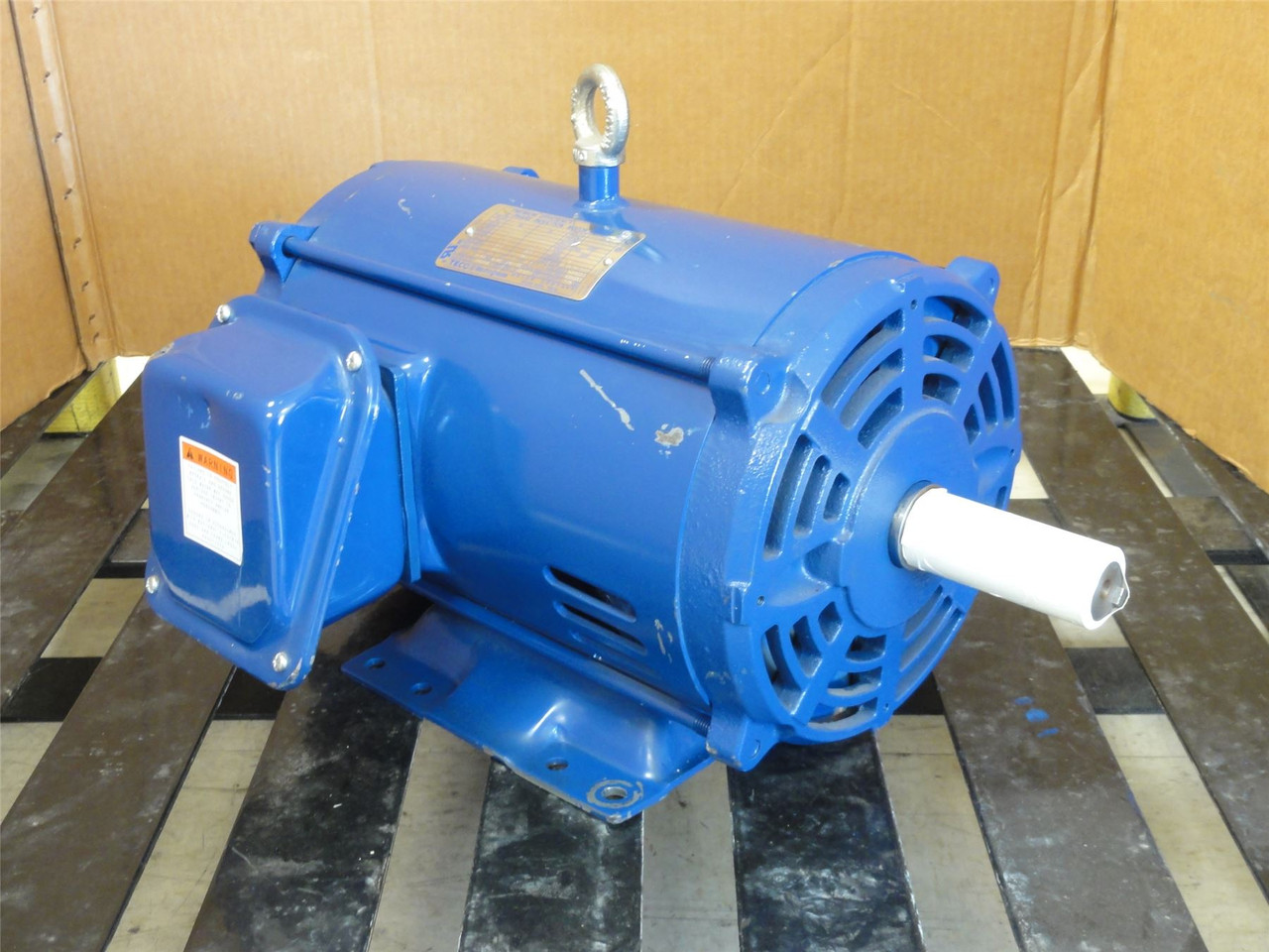 Westinghouse DTP7/54; AC Motor ASGH 7-1/2HP; 230/460V; 1755RPM