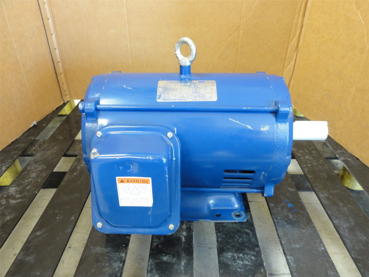 Westinghouse DTP7/54; AC Motor ASGH 7-1/2HP; 230/460V; 1755RPM