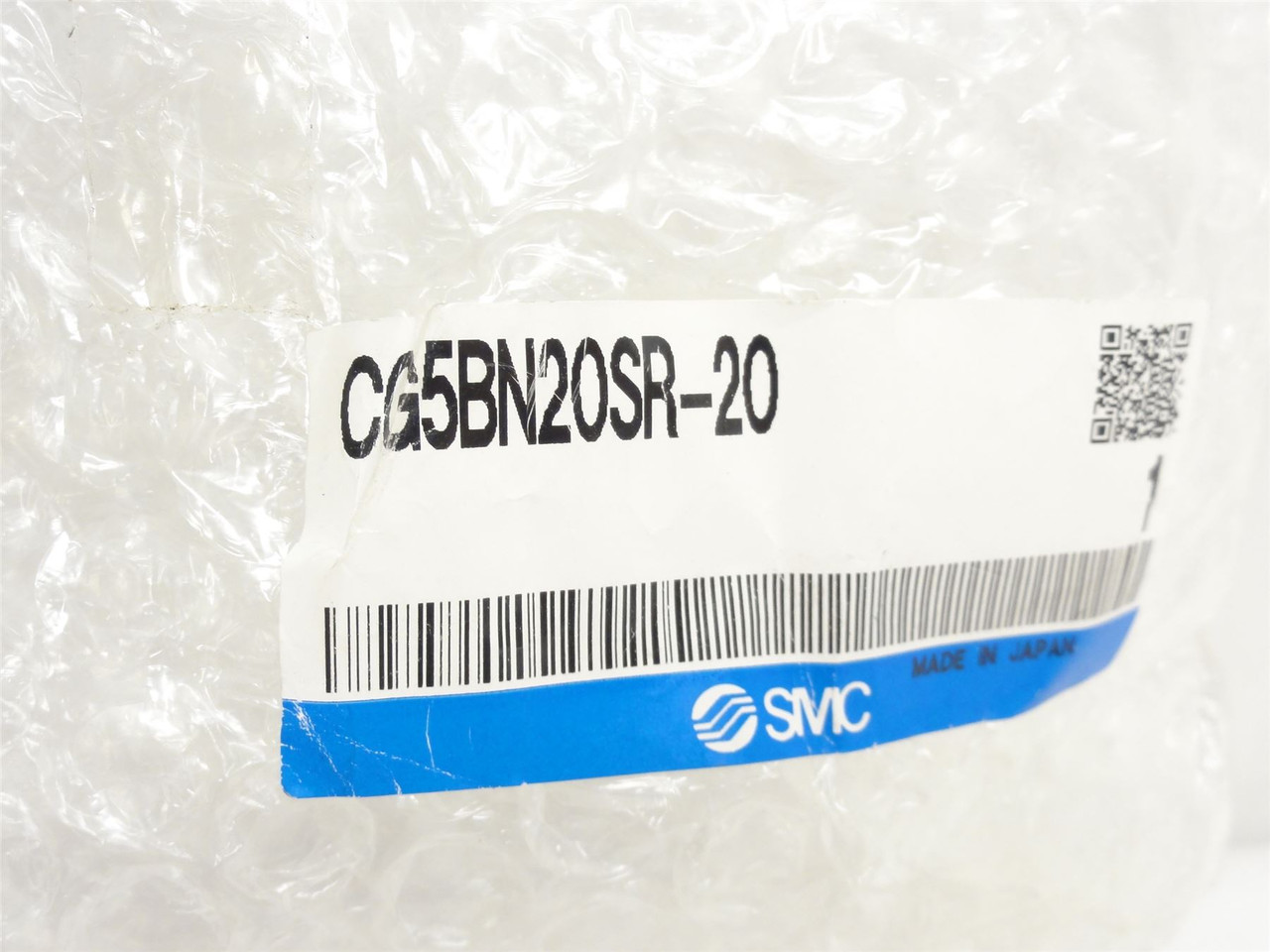 SMC CG5BN20SR-20; Air Cylinder; SS; 1.0MPa; 20mmID x 20mm Stk