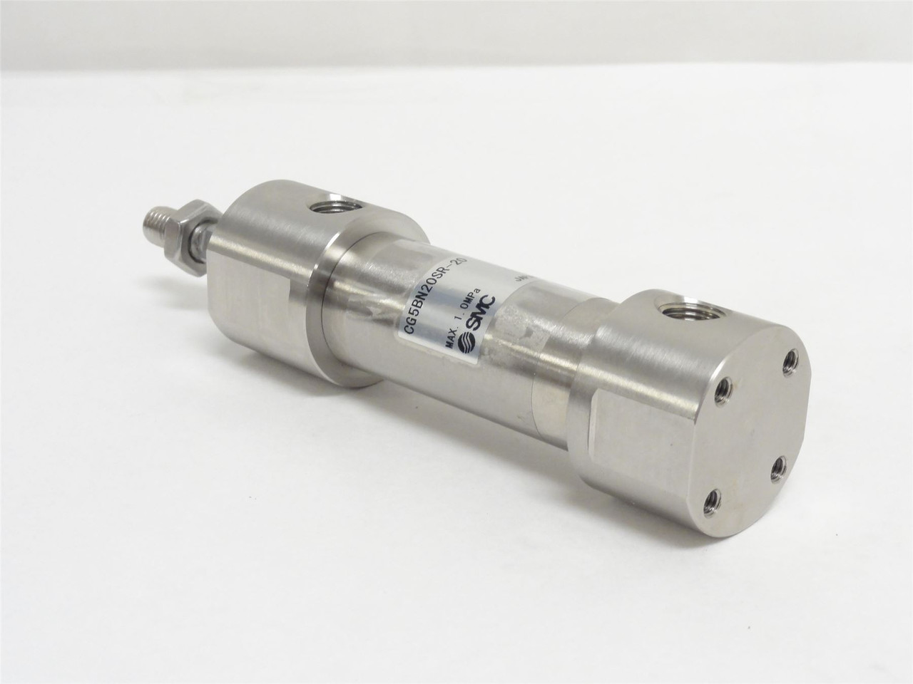 SMC CG5BN20SR-20; Air Cylinder; SS; 1.0MPa; 20mmID x 20mm Stk