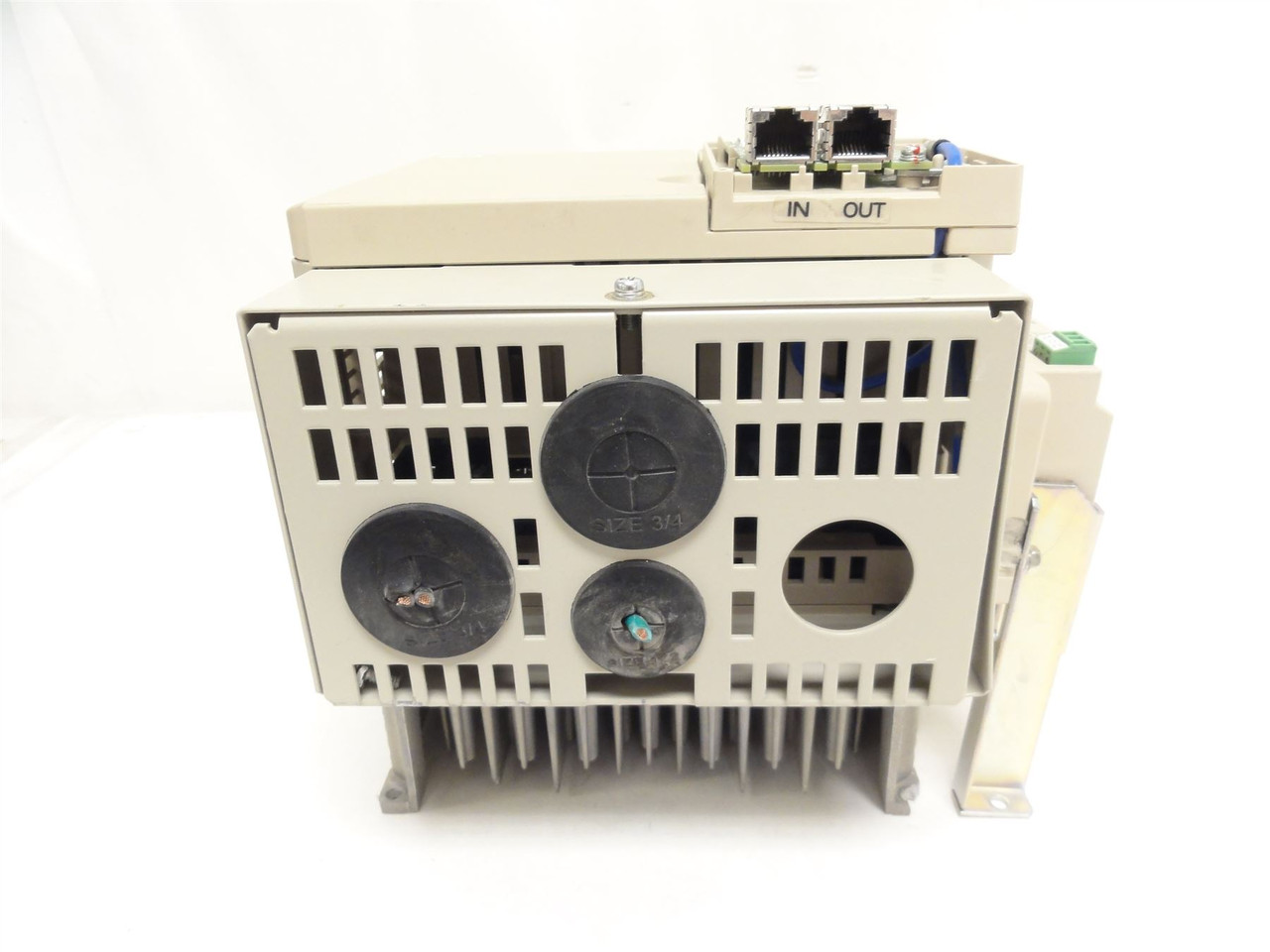 Yaskawa CIMR-VUBA0018FAA; AC Drive 200-240VAC; 35A In; 5HP