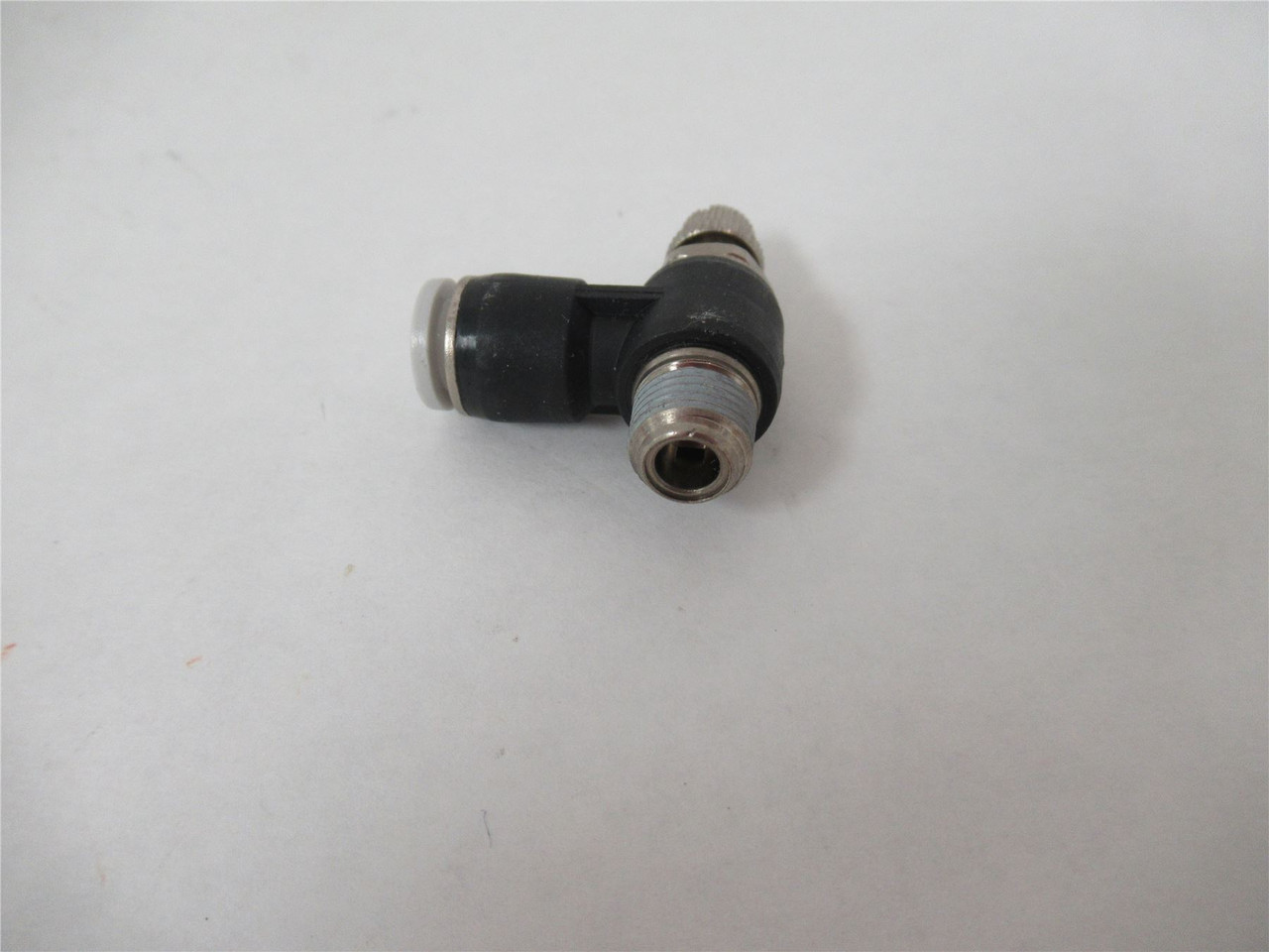 Festo 534658;  Flow Control Valve; One Way 1/8 NPT - 1/4 Tube