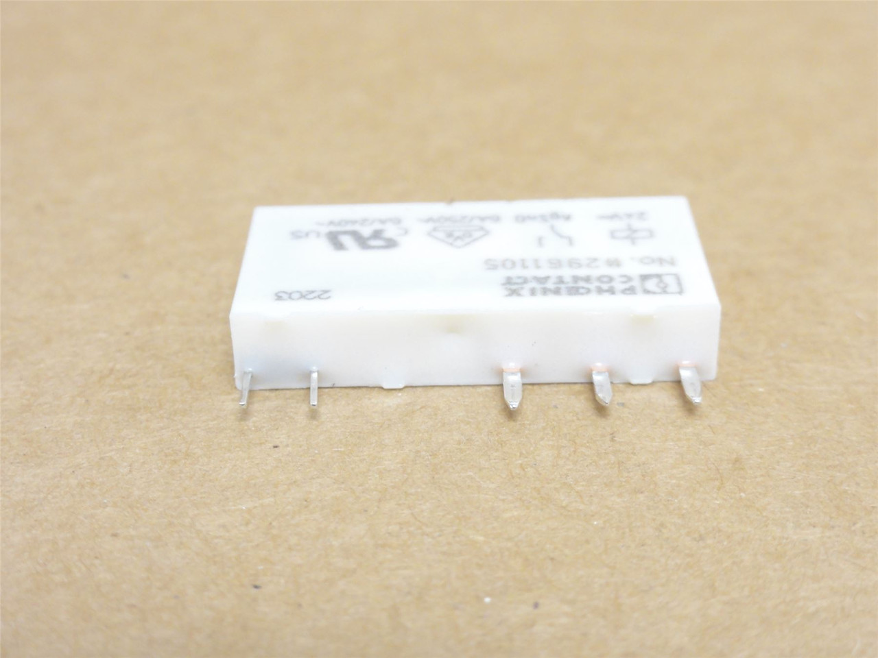 Phoenix 2961105; Solid State Relay; 6A; 250VAC; SPDT; 5-Pin
