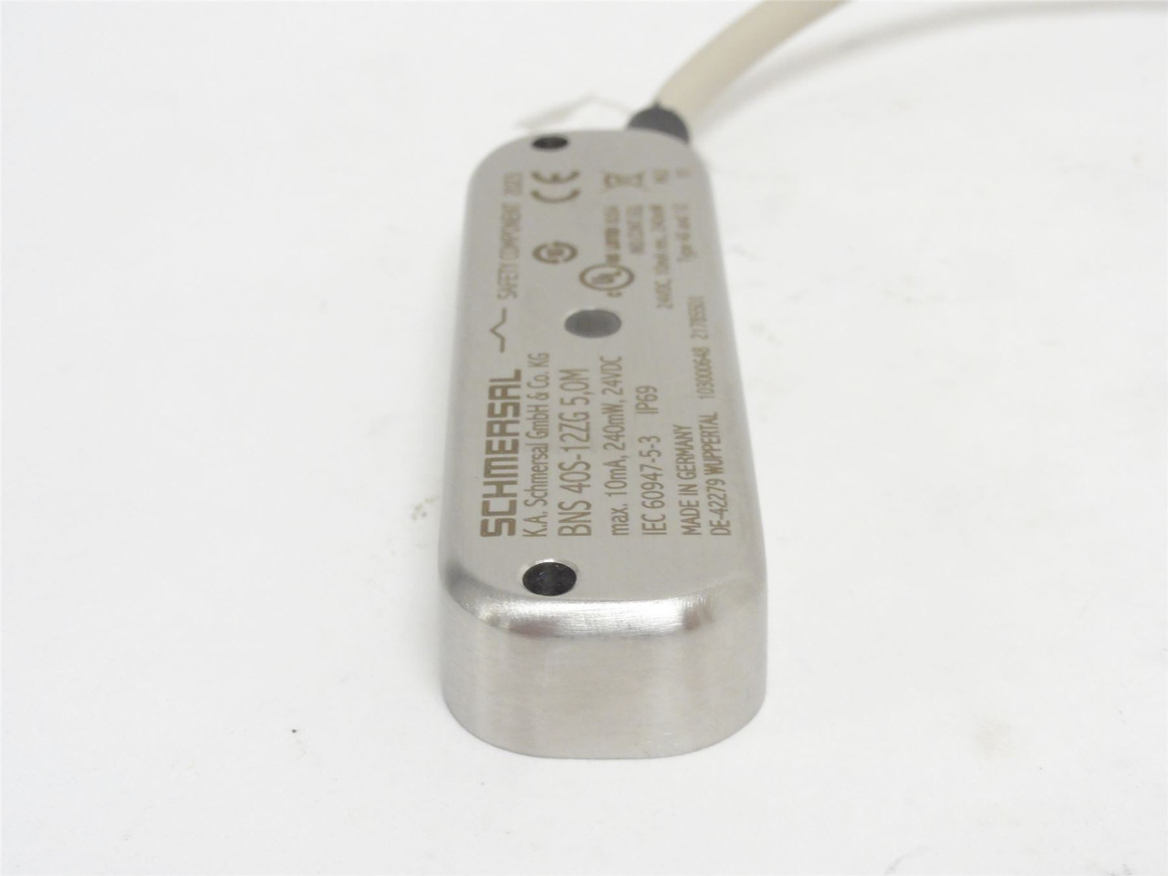 Schmersal BNS 40S-12ZG; Proximity Sensor 24VDC; 10mA; 5m Wire