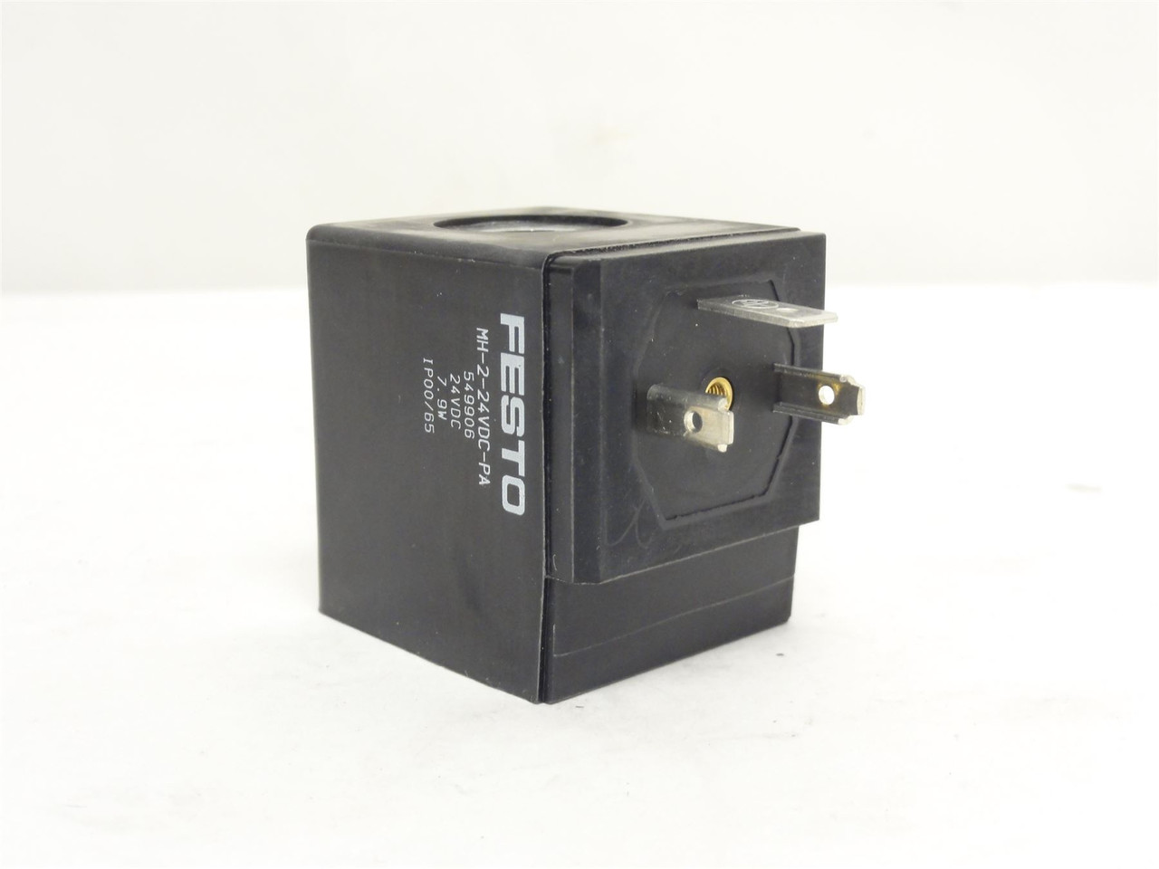 Festo MH-2-24VDC-PA; Air Solenoid Coil 549906; 24VDC; 9/16"ID