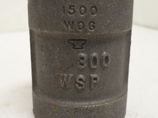 Anvil 361156201; Black Steel Pipe Coupler; 1-1/4Npt; Sch: 80