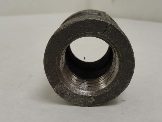 Anvil 361156003; Striaght Pipe Coupler; 1NPT; Black Steel