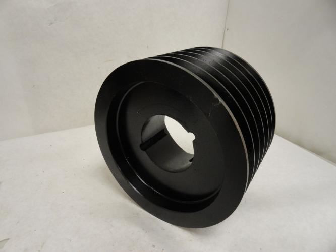 MFG- 6C100VQ; Bushed V-Belt Pulley; 6 Groove; 10.4" OD