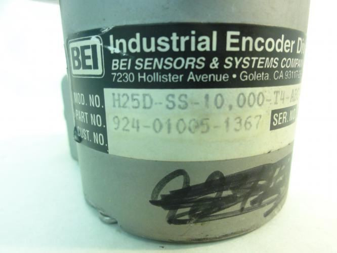 BEI 924-01005-1367; Encoder; 5-15VDC; Shaft: 3/8" OD