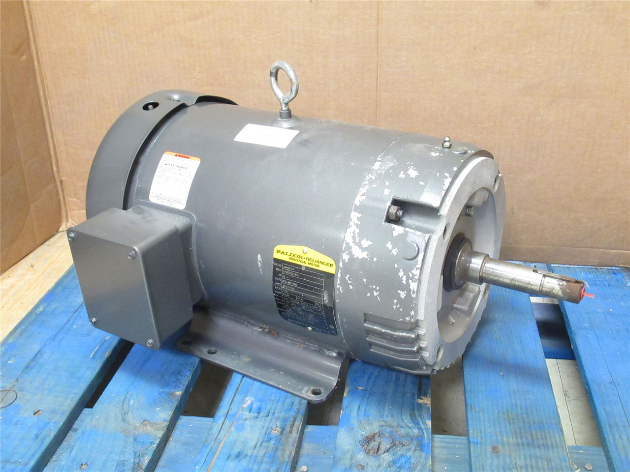 Baldor JMM3714T; Pump Motor; 10HP; 230/460VAC; 1800RPM; 3PH