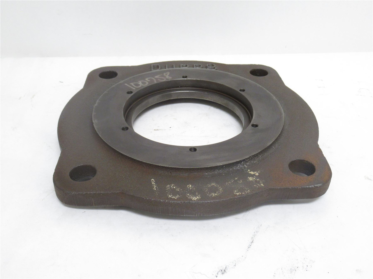 Dupps 100758; Cooker Batch Cover 231E; 4-Bolt; Iron