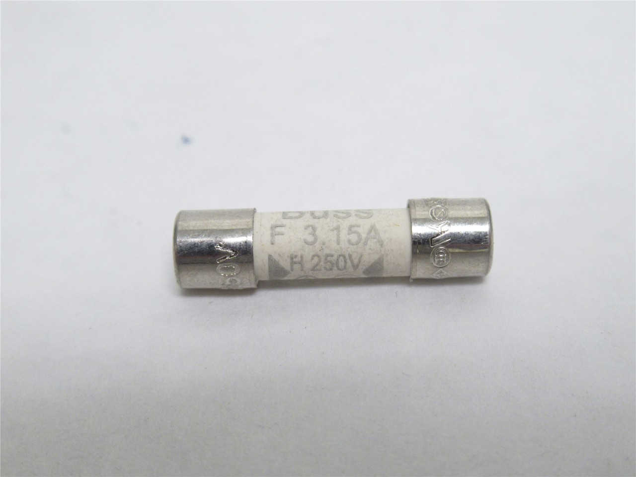 Bussmann GDA-3-15A; Lot-7 Cartridge Fuses; 3.15A; 250VAC