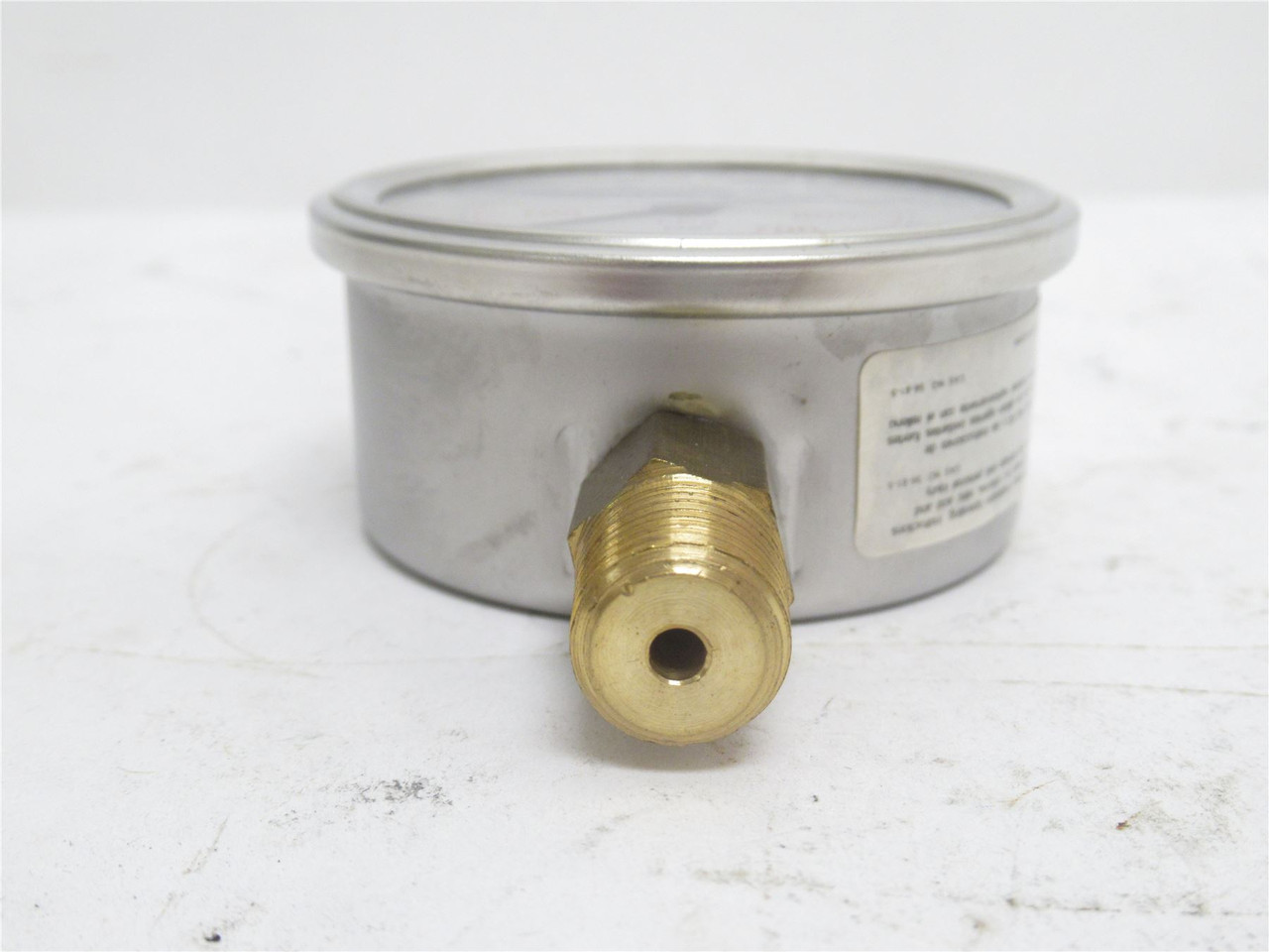 Westward 5WZ60; Pressure Gauge; 2-1/2"; Dial 0-100psi; 1/4NPT