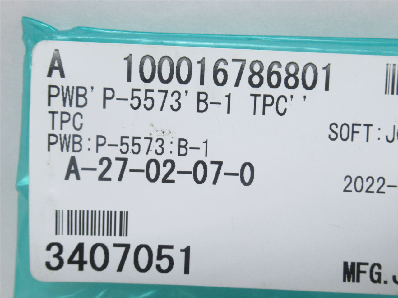 Ishida P-5573B; PC Hub Board Assembly