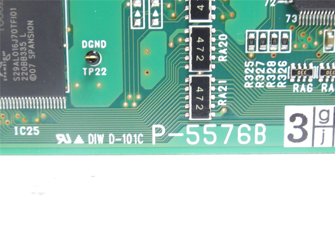 Ishida P-5576B-3; PC I/O Board Assembly