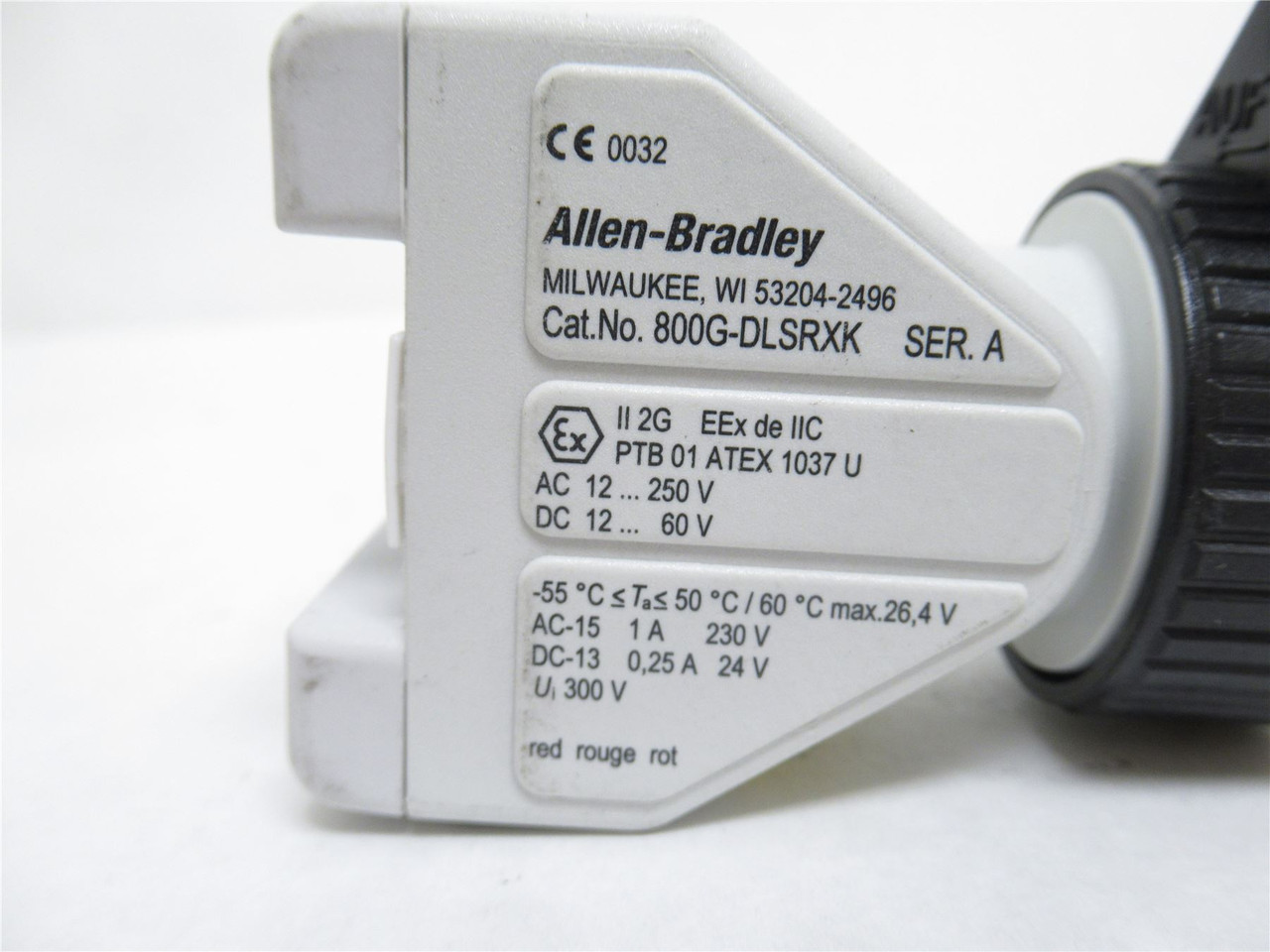 Allen-Bradley 800G-DLSRXK; LED Power Module w/ Contact Block