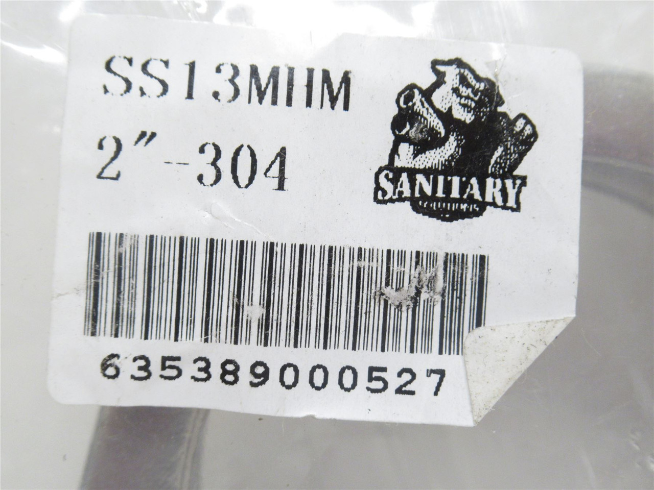Sanitary Solutions SS13MHM; Single Pin Clamp; SS; Size: 2"
