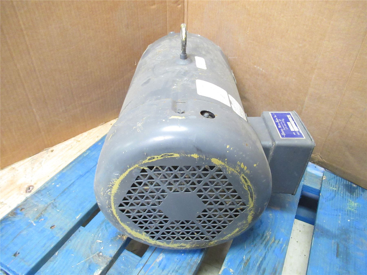 Baldor EM3713T; AC Motor; 15HP; 208-230/460V; 3500RPM; 3PH