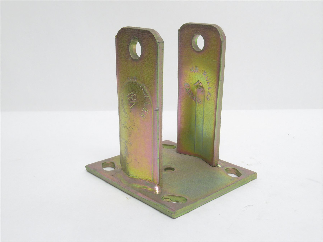 Mr Roller 6-851-150; Caster Plate; NO WHEEL; 4-Bolt