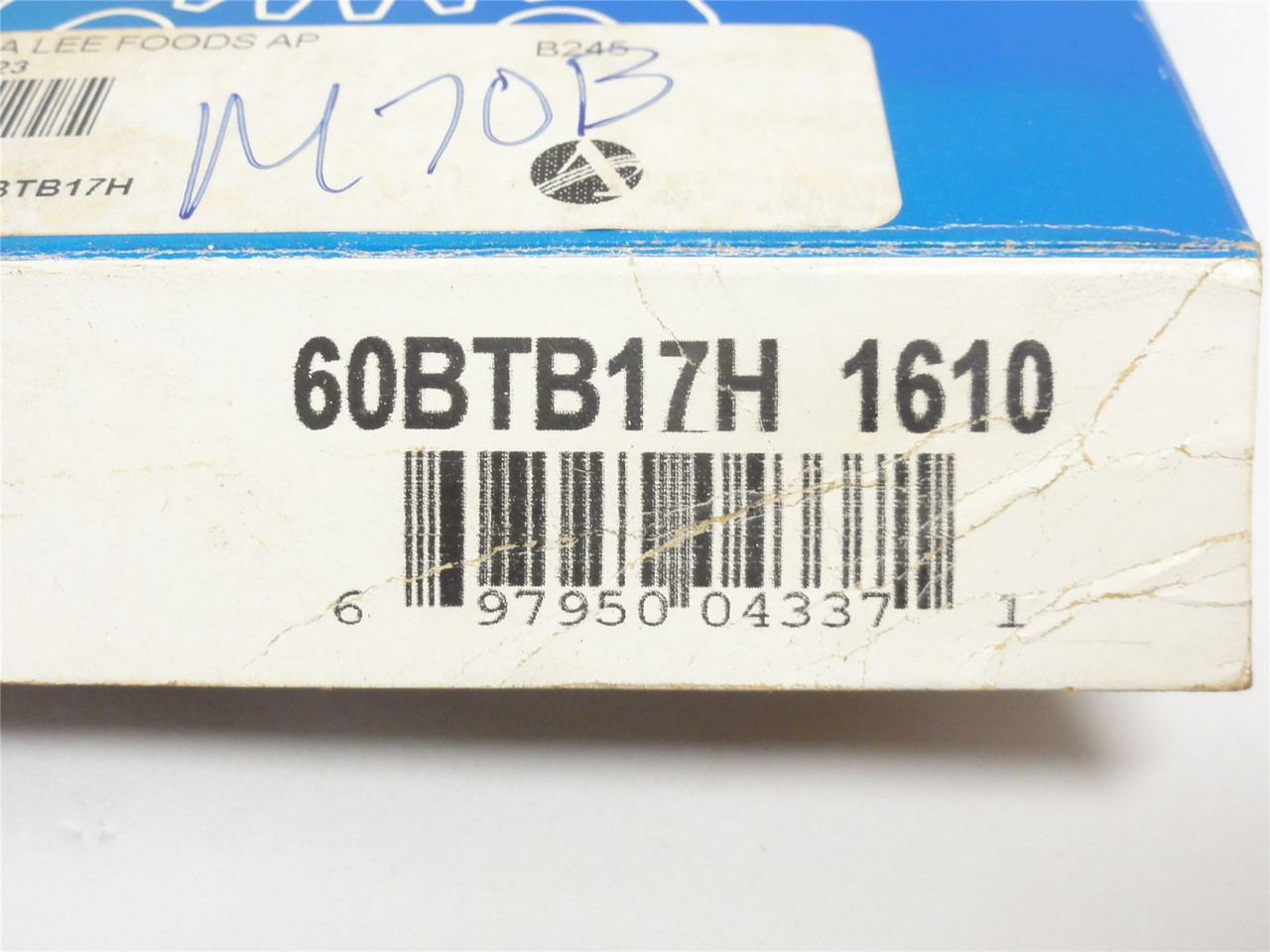 Martin 60BTB17H-1610; Bushed Hardened Sprocket #60; 17 Teeth