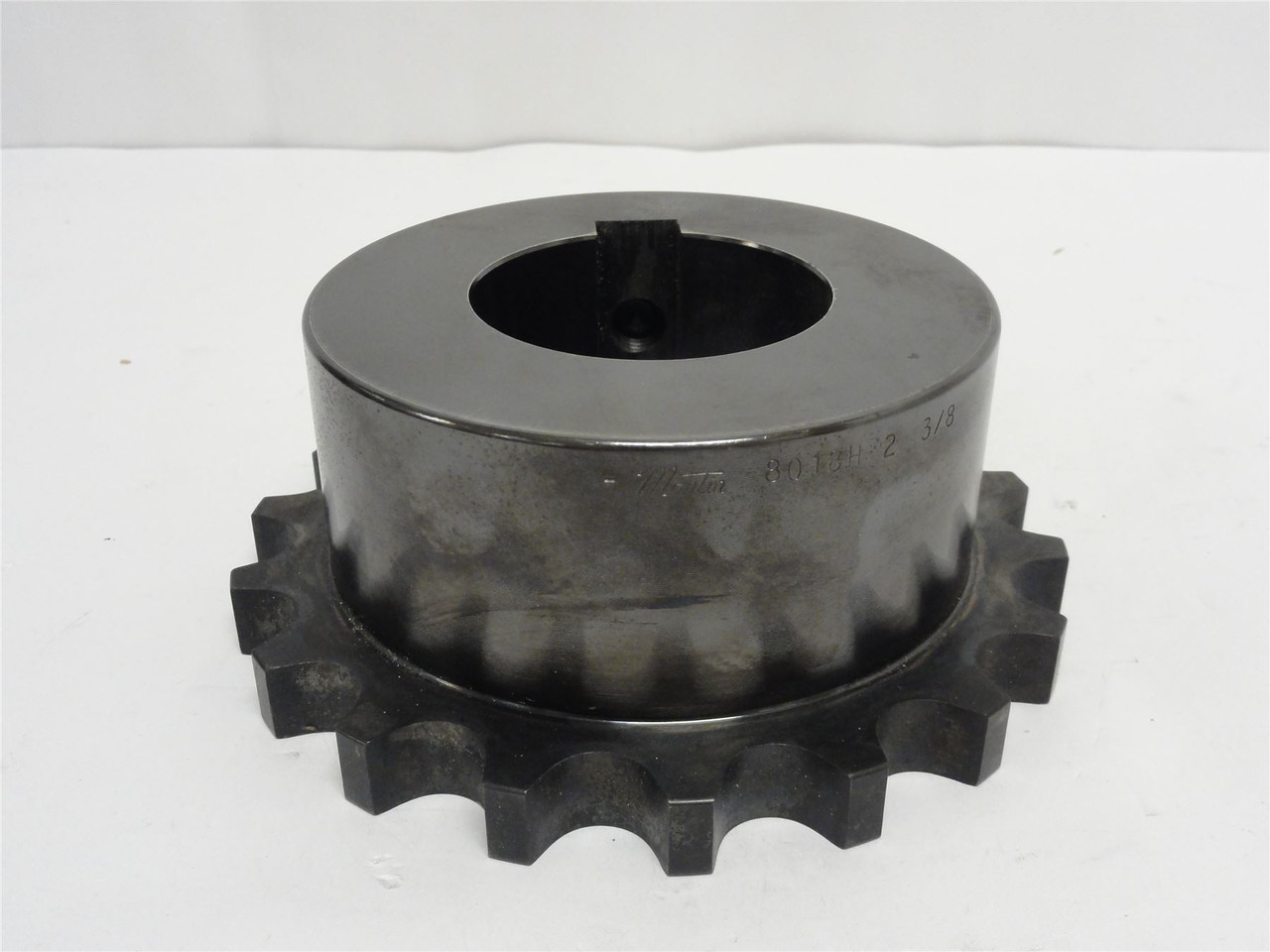 Martin 8018HX2-3/8; Chain Coupler Hub 2-3/8"ID #80; 18 Tooth
