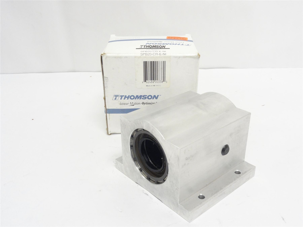 Thompson SPB20-CR-E-NI; Round Shaft Pillow Block; 1-1/4"ID