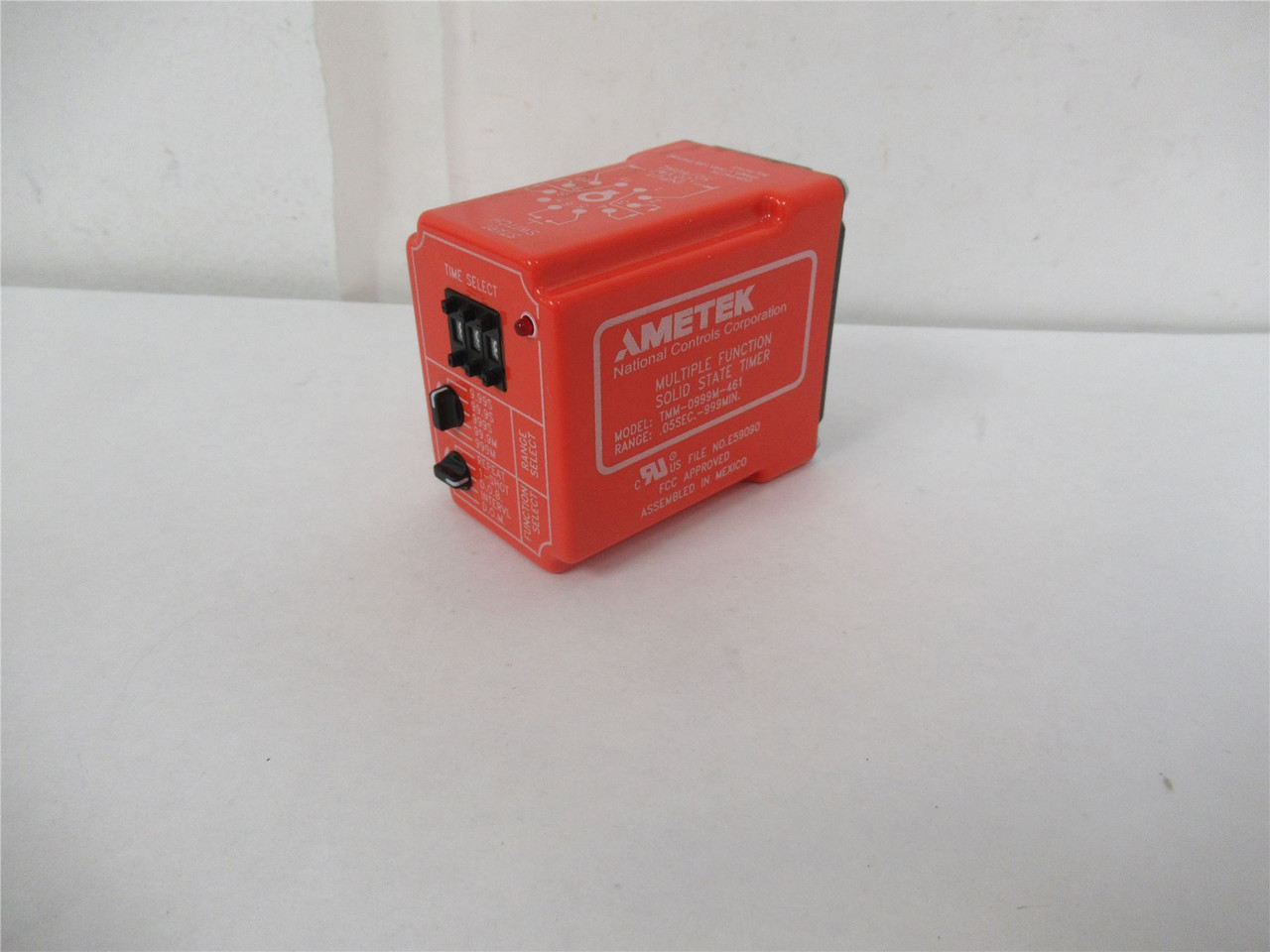 Ametek TMM-0999M-461; Relay Time Delay 120 VAC 10 AMP 11 Pin