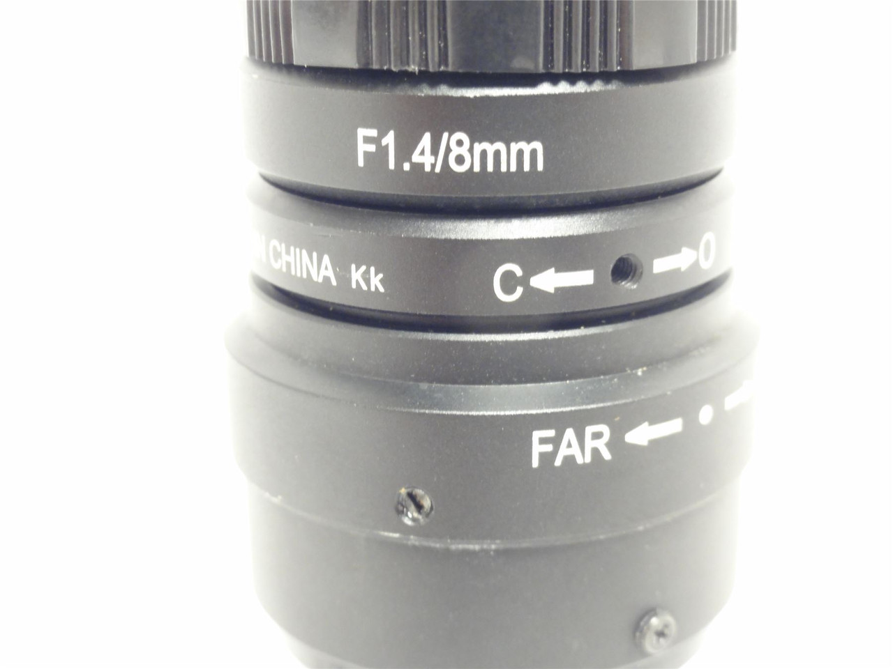 Keyence CA-LH8; High-Resolution Low-Distortion Lens; 8mm