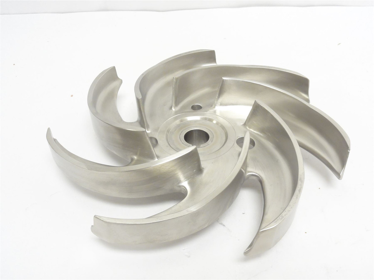 Ampco 55500256;  V540 Pump Impeller; SS; 18mmID; 8"OD