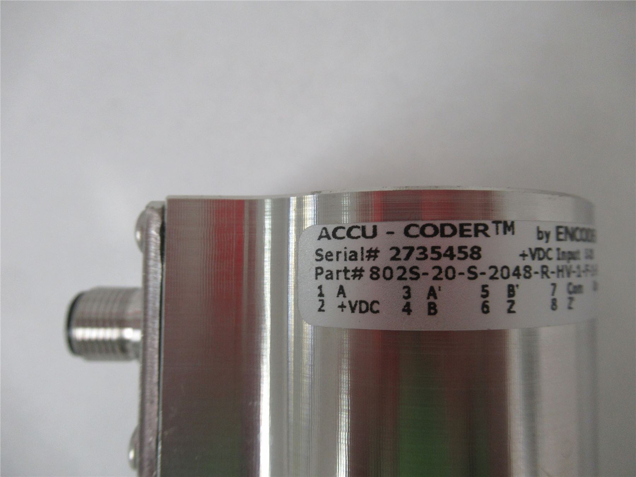 Encoder Products 802S-20-S-2048-R-HV-1-F-1-SK-CE; Encoder 2"