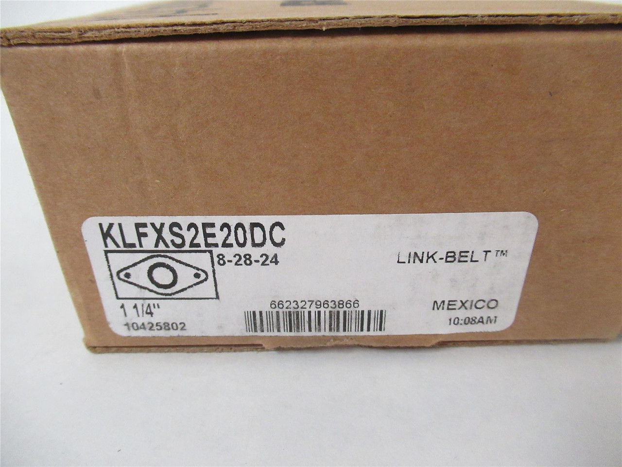 Rexnord KLFXS2E20DC; Flanged Bearing 1.25" ID