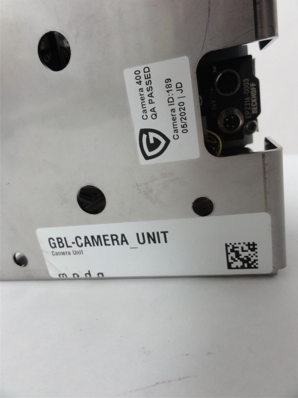 Guardian Bandsaw 1111746-A; Camera Mounting Assembly