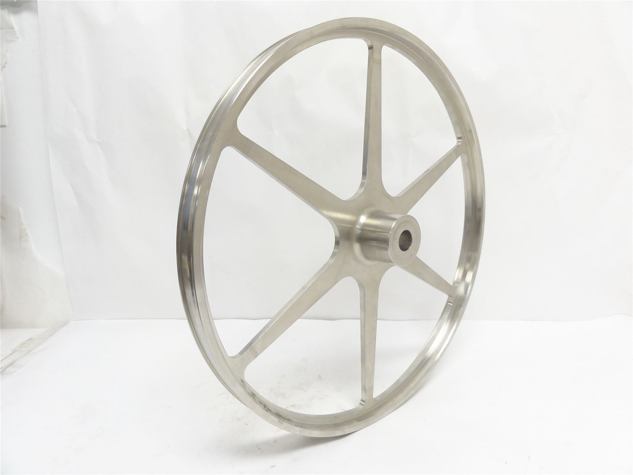 Hollymatic 6805165; Defender Saw Upper Wheel; SS; 16"OD